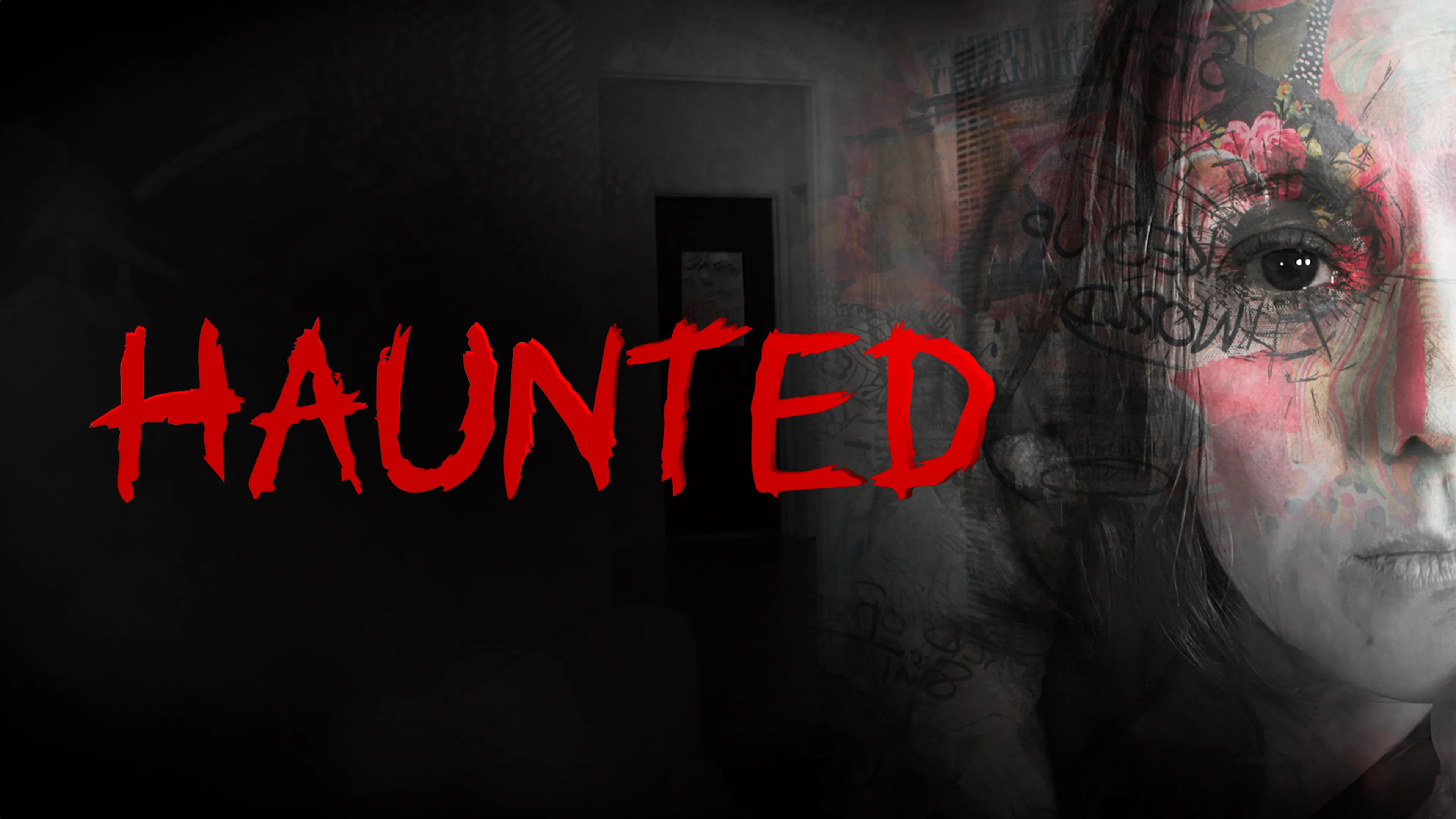 Haunted poster